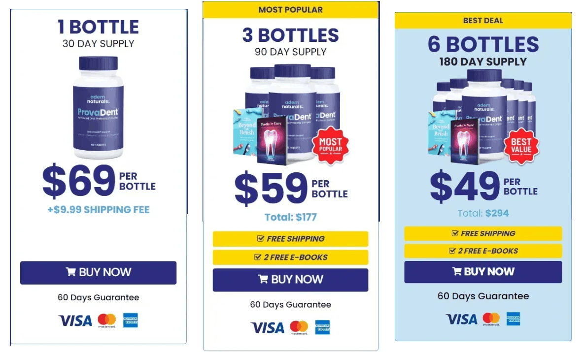 ProvaDent bottles 